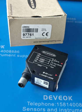 议价邦纳BANNER传感器，型号LE550KQ，全新正品。这