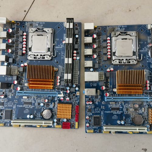 议价X58主板E5645处理器 拆机套板，板U套