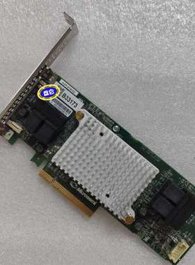 议价成色很好Adaptec ASR-81605ZQ 阵列卡 1G