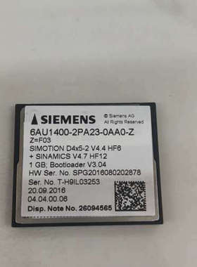 议价s120编程卡，6AU1400-2PA23-0AA0-