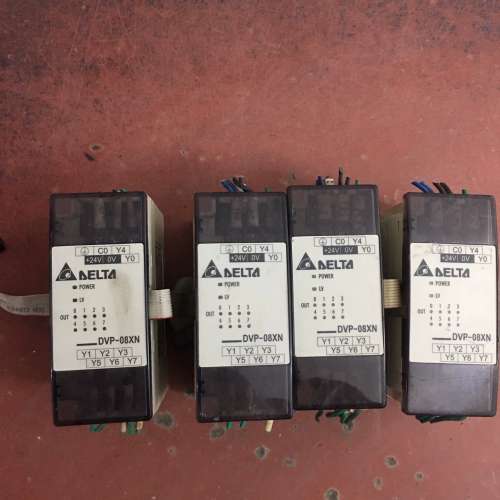 议价台达PLC模块 DVP08XN11R 来的看着拆机的，一共