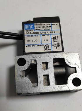议价MAC高频电磁阀，型号35A-SCC-DFBA-1BA，24