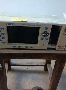 eXFO IQ-203光学测试系统，通电无反应，前面有地