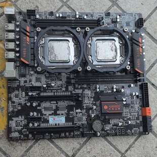 议价E5 2640v2 双路x79主板 测试无问题 套出
