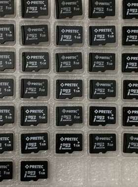 议价希旺PRETEC工业级TF卡1GB SLC颗粒内存卡，如下图