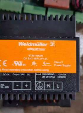 议价魏德米勒开关电源8754970000 48W 24V2A，成
