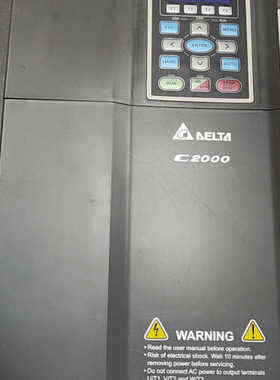 议价台达变频器VFD075C23A-21，只装过柜未使用等于全新