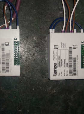 议价伦茨8200变频器IO模块 E82ZAFCC201 拆机好