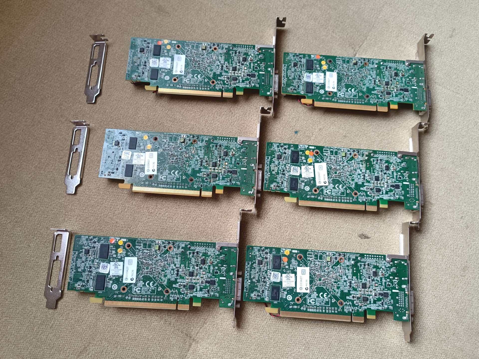 包邮 戴尔原装hd7470显卡1gd3,小机箱可换半高显卡挡