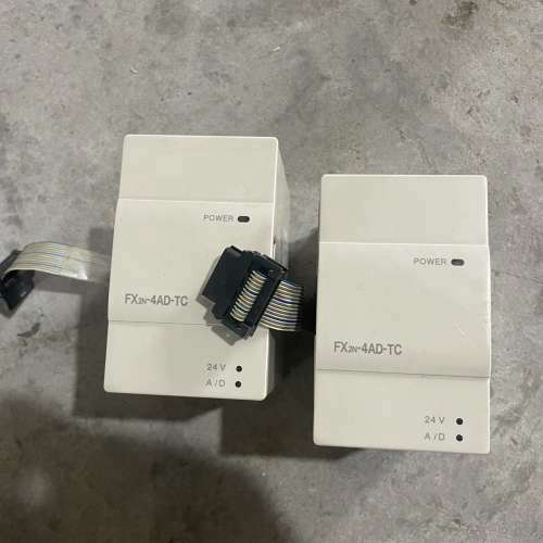 议价三菱PLC FX2N-4AD-TC，成色如图，功能好，18