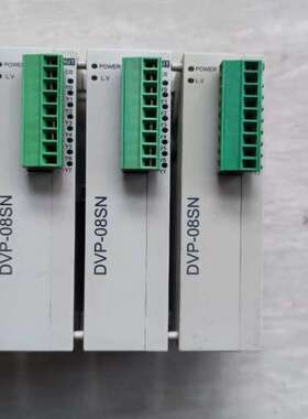 议价台达PLC扩展DVP08SN11R成色，功能正常，单台
