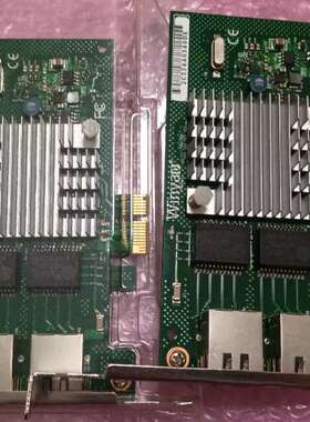 议价Winyao WY580T PCIe X1双口千兆网卡，二个