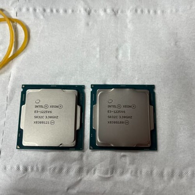 议价（爽快）出E3 1225v6正式版，双通道完好，一颗出3