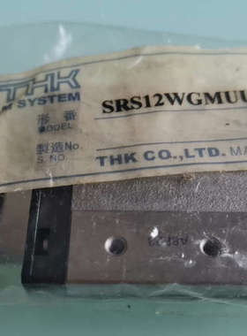 议价THK滑块型号SRS12WGMUU80LM，全新正品，