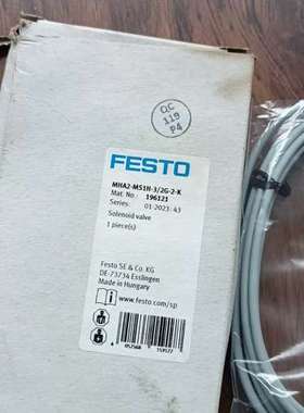 议价费斯托电磁阀196121 MHA2-MS1H-3/2G-2-