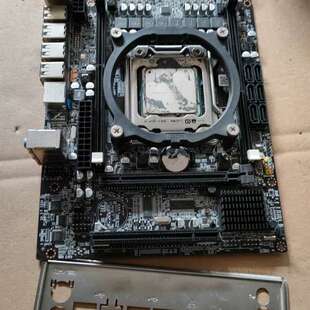 议价杂牌X79主板E5 2620V2套装。原装挡板。。