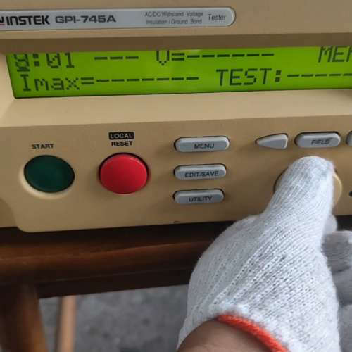 议价GW固纬GPI-745A安规测试仪绝缘耐压测试仪   机器通