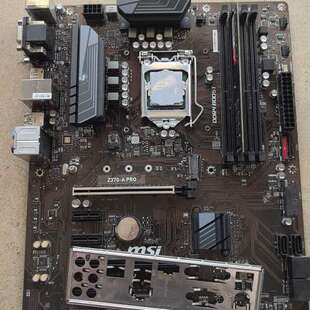 正常测试过了接口正常 PRO主板 议价微星Z370