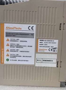 议价AheadTechs伺服驱动器AD-S3EA010A-A2，