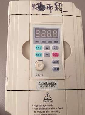 议价拆机LC/凌创变频器，型号:LCV6-H-4T2.2G-A，