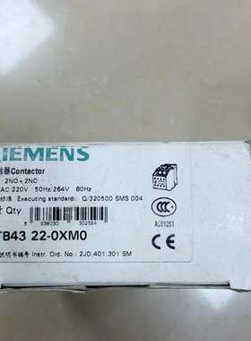 议价3TB43 22-0XM0 接触器