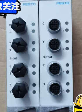 议价原装FESTO费斯托175555 175641输入模块总