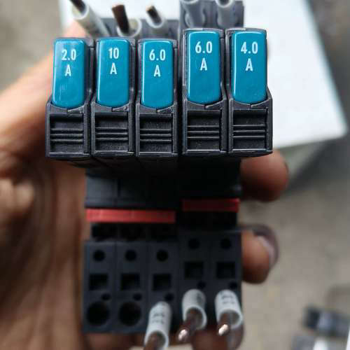 议价拆机:菲尼克斯UK6-FSI/C 接线端子带底座: