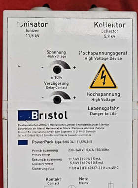 议价Bristol高压电源模块 型号：PowerPack Typ