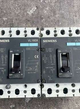 议价塑壳断路器 VL160X，3P，160A，原装拆机，功