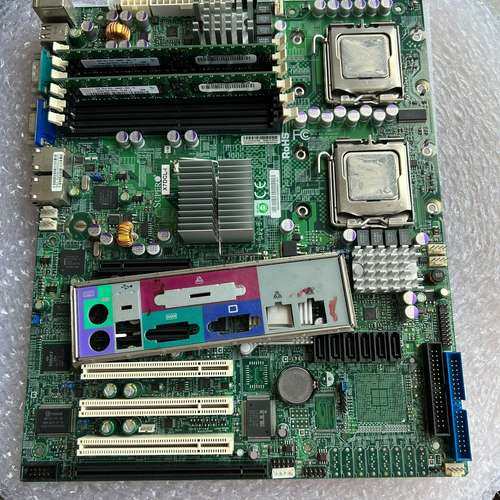 议价原装拆机超微X7DCL-I 服务器 双路 771针 主板 双