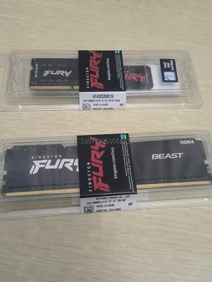 全新未拆封金士顿fury ddr4 3200 3600 16