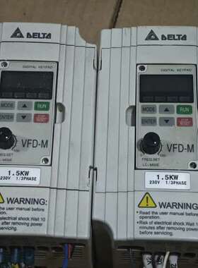 议价台达VFD-M系列变频器VFD015M21A 1.5KW 2