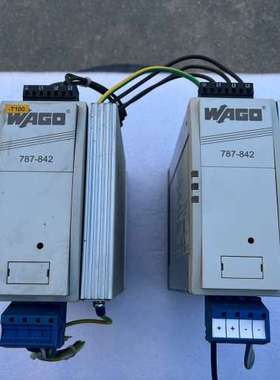 议价WAGO万可电源，787-842，共计2个，如图所示，实物拍