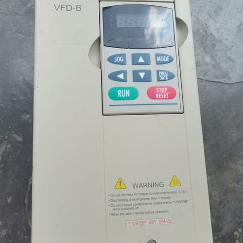 议价台达变频器|VFD037B43A|380V 3.7KW 拆机