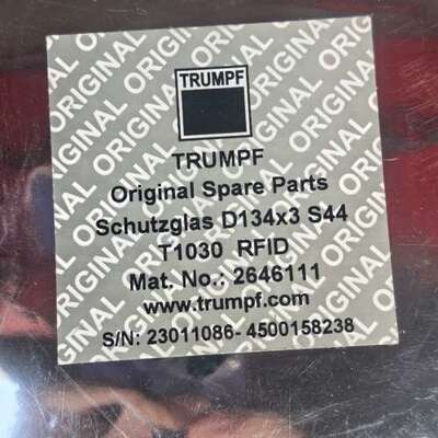 议价TRUMPF通快PFO振镜保护镜片，适合于PFO33-2、P