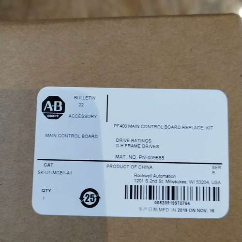 议价AB PF400变频器主板带面板全新主板SK-U1-MCB1