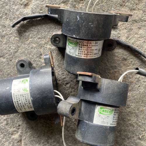 议价直流接触器DCC200A-24   拆机好，