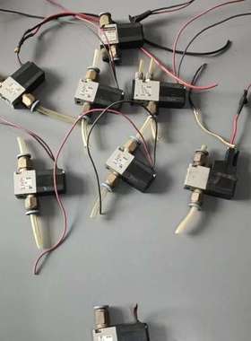 议价拆机SMC电磁阀型号VZ110，有8个，实拍图，12V，25