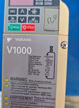 议价安川V1000变频器，型号CIMR-VC2A0006BAA，