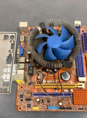 议价梅捷SOYO 主板套装 配e31230v2至强CPU 高性价