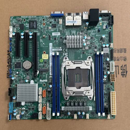 议价超微X10SRM-TF单路服务器主板C612 x99主板 E