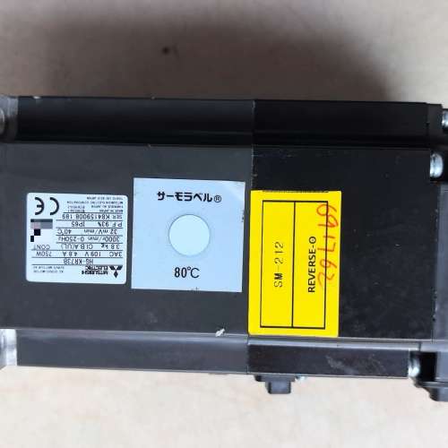 议价三菱伺服电机HG-KR73B，750W功率，3AC 109V