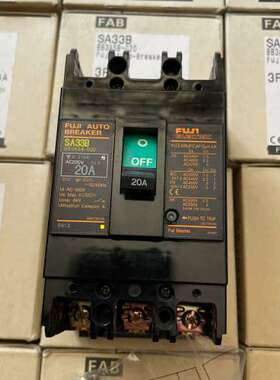 议价富士三相空气开关SA33B，20A，3P，AC220V，