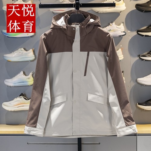 李宁运动风衣防风防泼水