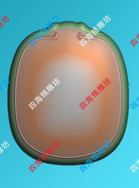 A-904圆牌jdp格式精雕图鼓面素面牌平安无事牌挂件JDP浮雕苹果牌