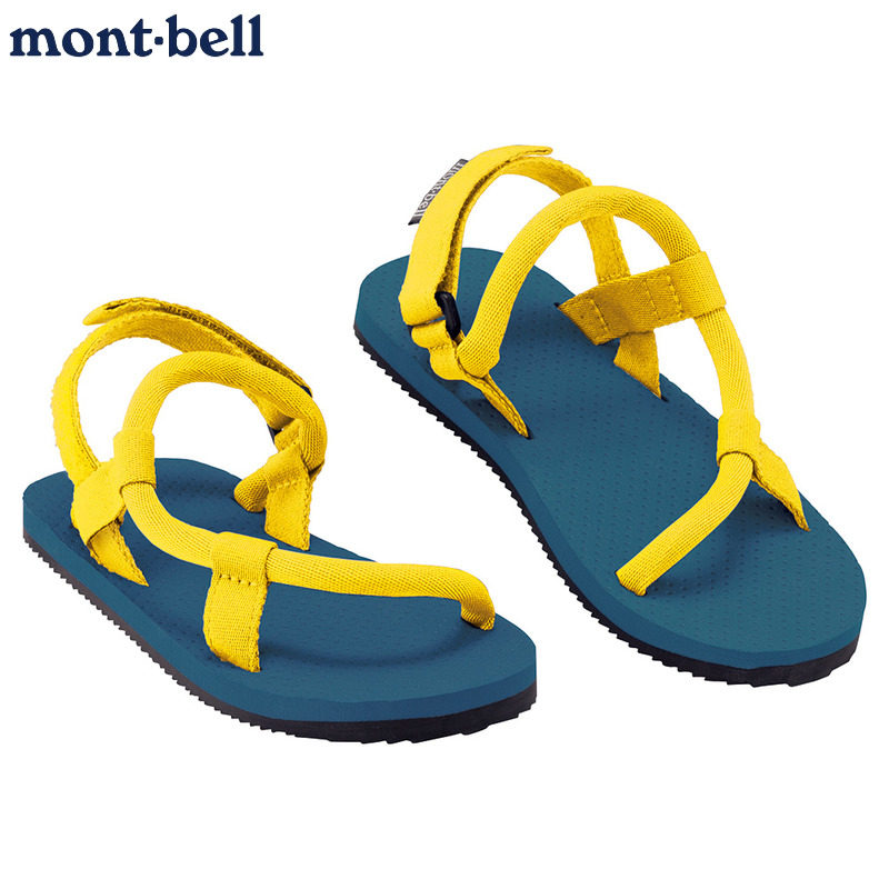 montbell儿童凉鞋防滑舒适室内