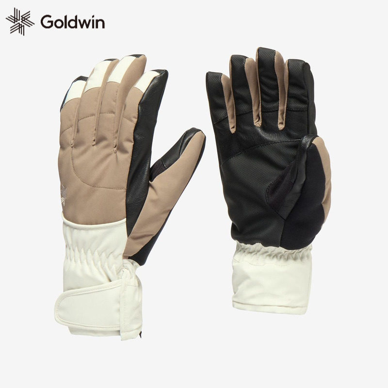 Goldwin女士滑雪手套保暖防水