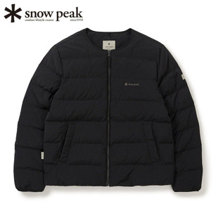 日本代购snowpeak雪峰男士羽绒服轻量700蓬保暖防水户外日常2025