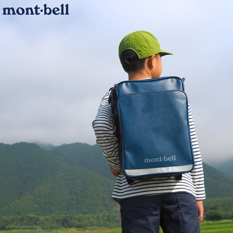 montbell轻质且耐用儿童书包防水