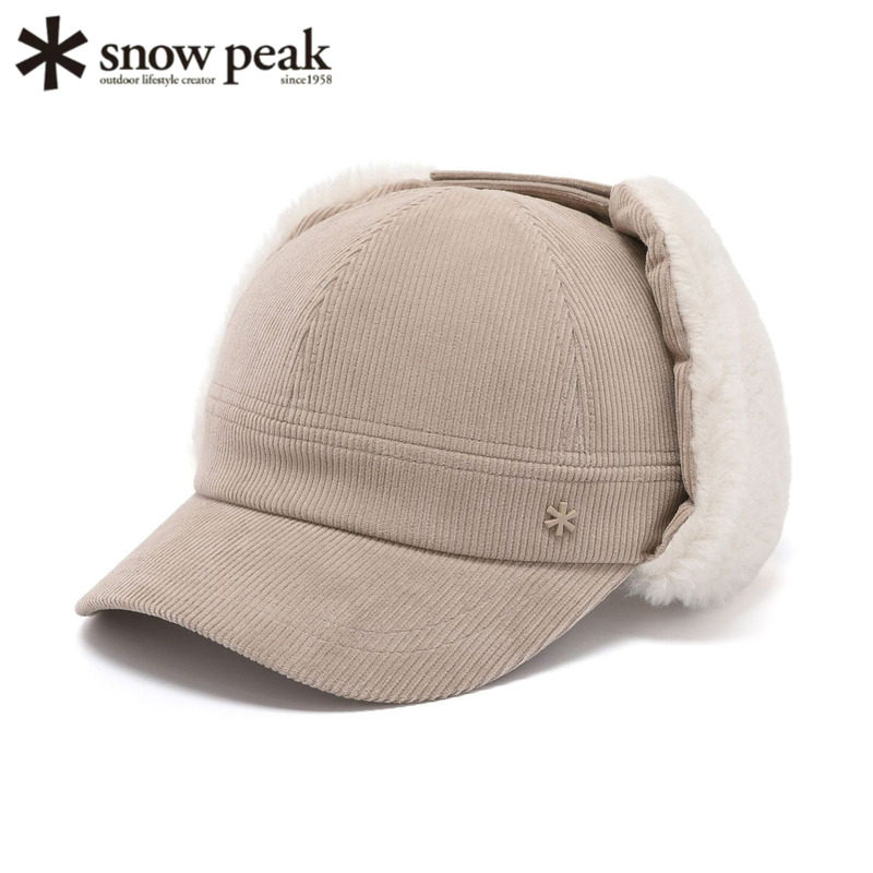 日本snowpeak雪峰女士羊毛雷锋帽